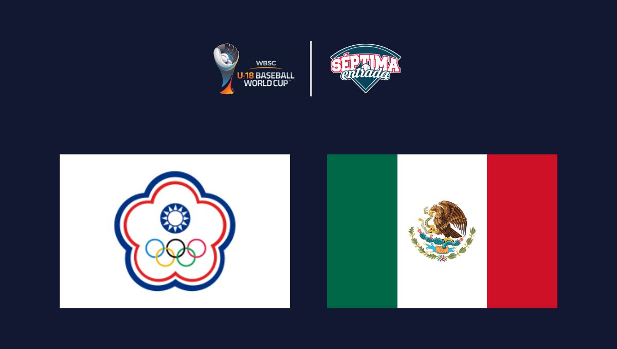 China Taipéi vs México Dónde y a qué hora ver Mundial de Béisbol U18