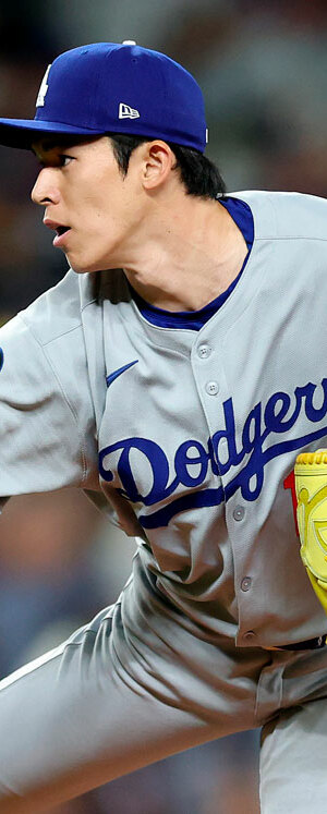 Roki Sasaki terminará su año de debut con Dodgers como cerrador en los Playoffs 2025. (MLB.com)