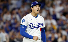 Shohei Ohtani hará su segunda apertura en la Serie Mundial con los Dodgers. (MLB.com)