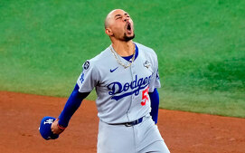 Mookie Betts es el jugador activo con más títulos en la historia de Grandes Ligas. (MLB.com)