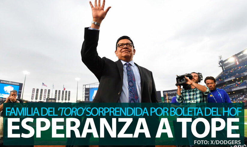 Familia de Fernando Valenzuela sorprendida por inclusión del Salón de la Fama