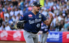 Magallanes consiguió su 3a victoria en 4 juegos ante el Caracas en la LVBP 2025. (Cortesía)