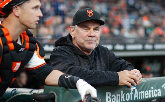 Bruce Bochy dirigió a Giants en los títulos bienales títulos de MLB en 2010, 2012 y 2014, (X: SFGiants)