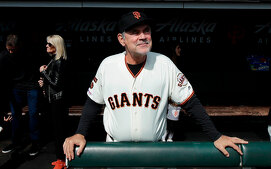 Brucey Bochy ganó 3 anillos de Serie Mundial con Giants en 2010, 2012 y 2014. (AP)