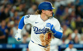 Kiké Hernández se sometió a la cirugía tras su noveno año con Dodgers. (MLB.com)