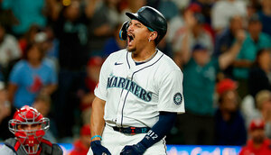 Josh Naylor tendrá el contrato más caro de los Mariners en los últimos 10 años. (MLB.com)