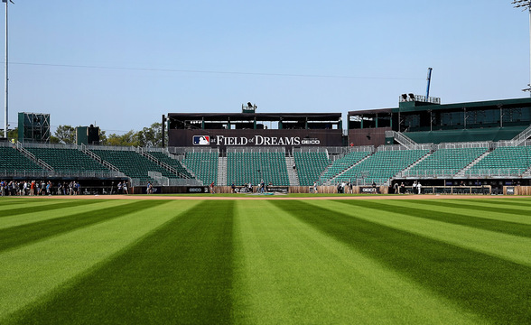 El estadio de ensueño para el juego 'Field of Dreams'