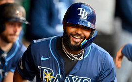 Junior Caminero se comprometió a jugar el Clásico Mundial de Béisbol 2026. (MLB.com)