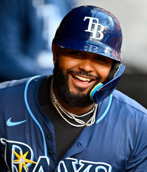 Junior Caminero se comprometió a jugar el Clásico Mundial de Béisbol 2026. (MLB.com)