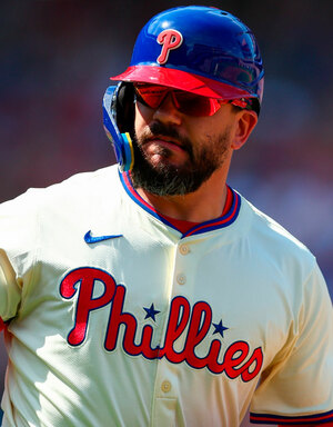 Kyle Schwarber aseguró su permanencia con Phillies hasta 2030. (MLB.com)