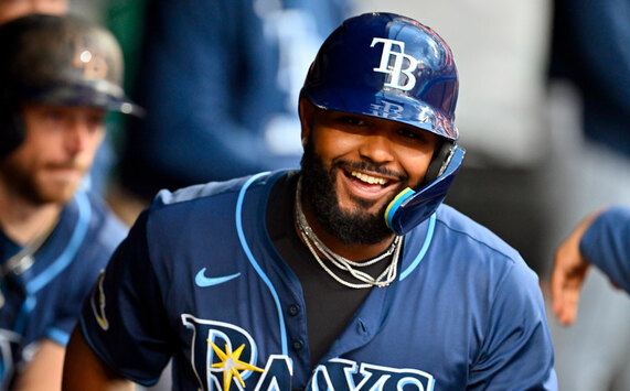 Junior Caminero se comprometió a jugar el Clásico Mundial de Béisbol 2026. (MLB.com)