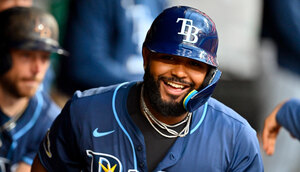 Junior Caminero se comprometió a jugar el Clásico Mundial de Béisbol 2026. (MLB.com)