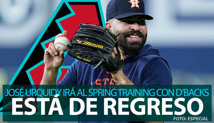 José Urquidy pacta con D'Backs y recibe invitación al Spring Training
