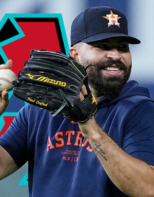 José Urquidy firmó con los Arizona Diamondbacks para 2026. (Especial)