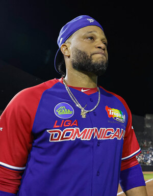 Robinson Canó, capitán de República Dominicana, se perderá el Clásico Mundial de Béisbol 2026. (Cortesía)