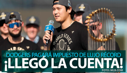 Dodgers pagará cifra récord por impuesto de lujo tras ganar bicampeonato en MLB