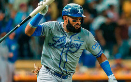 Emilio Bonifacio terminó su temporada con los Tigres del Licey. (IG: tigresdellicey)