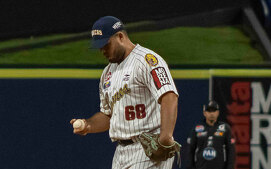 Leones del Caracas quedará en el sótano de la clasificación en la LVBP 2025/26. (Cortesía)