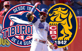 Leones del Caracas vs. Tiburones de La Guaira EN VIVO | Juego HOY 27Dic LVBP 2025. (Séptima Entrada)
