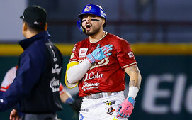 Charros se adelantó 1-0 a los Águilas en las semifinales LMP 2026. (Cortesía)