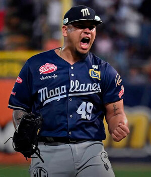 Magallanes venció 3-1 a Caribes en el Juego 2 de la Gran Final LVBP 2026. (IG: Magallanesbbc)