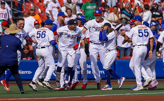 Puerto Rico dejó en el terreno a México Verde durante el primer juego de la Serie del Caribe 2026. (Cortesía)