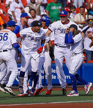 Puerto Rico dejó en el terreno a México Verde durante el primer juego de la Serie del Caribe 2026. (Cortesía)