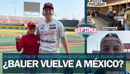 ¿Regresa Trevor Bauer a Diablos Rojos del México?