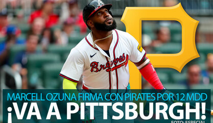 ¡Bombazo en MLB! Marcell Ozuna llega a los Pirates por 12 millones de dólares