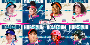 Las participantes en el Home Run Derby de la Liga Mexicana de Softbol