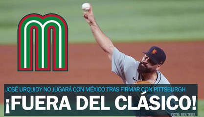 José Urquidy fuera del Clásico; Roel Ramírez entra al roster