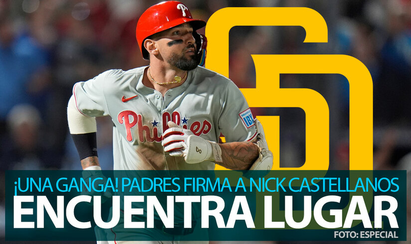 Nick Castellanos pacta con Padres: Detalles del contrato tras su salida de Phillies