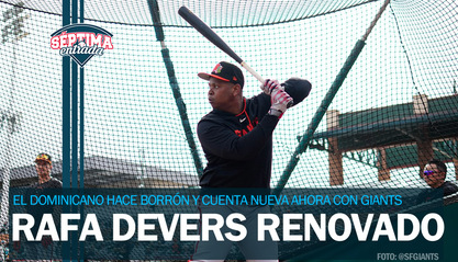Rafael Devers vive un borrón y cuenta nueva con los Giants