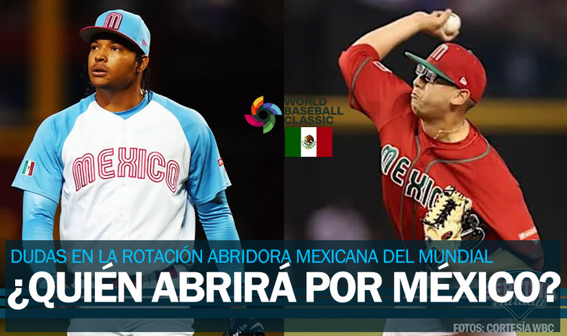 ¿Cuál será la rotación de México en el Clásico Mundial 2026?