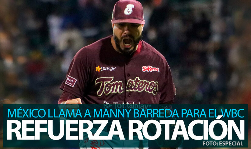 Manny Barreda se une a la Selección Mexicana para el Clásico Mundial 2026