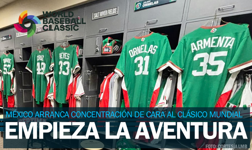 México inicia entrenamientos para el Clásico Mundial de Beisbol