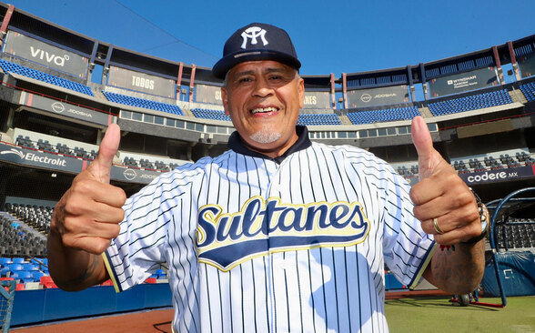 Henry Blanco es el nuevo manager de Sultanes de Monterrey para la serie vs. Giants y la LMB 2026. (Roberto Alanís)