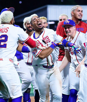 Puerto Rico consiguió su primer walk-off en la historia del Clásico Mundial de Béisbol. (MLB.com)