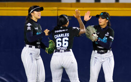 Sultanes Femenil vs. El Águila Softbol: Resumen Juego 1 Playoffs LMS 2026. (Foto: Roberto Alanís)