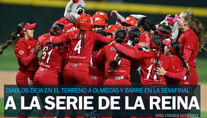 ¡A la diabla! Diablos a la Serie de la Reina al barrer a Olmecas