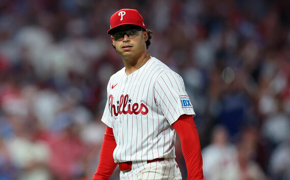 Jesús Luzardo declinó reportar con Venezuela en el Clásico Mundial de Béisbol 2026. (MLB.com)
