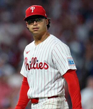 Jesús Luzardo declinó reportar con Venezuela en el Clásico Mundial de Béisbol 2026. (MLB.com)