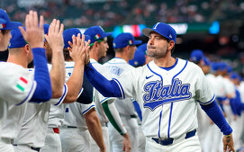 Francisco Cervelli, manager de Italia en el Clásico Mundial de Béisbol 2026. (MLB.com)