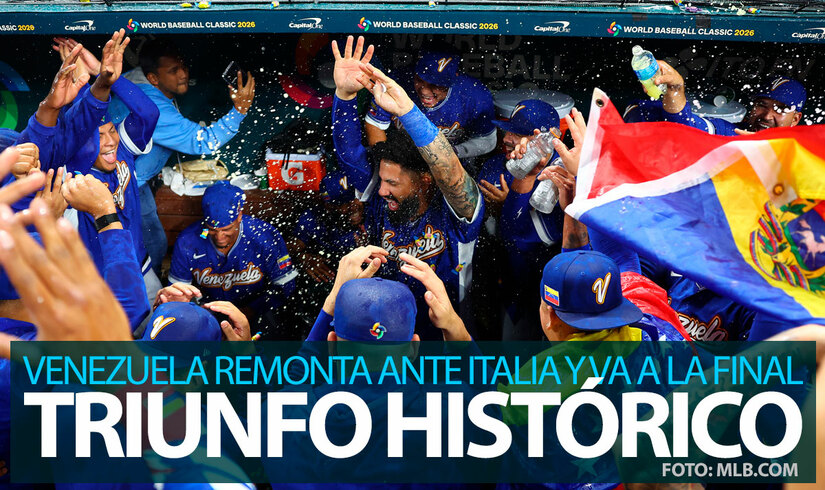 ¡Histórico! Venezuela remonta ante Italia y clasifica a la Final del Clásico Mundial 2026