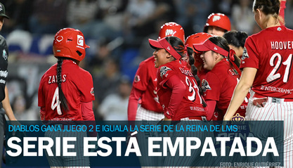 Diablos gana el Juego 2 y empata la Serie de la Reina