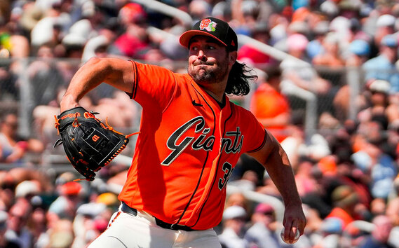 Robbie Ray lanzó las primeras 5.0 entradas de un juego casi perfecto para SF Giants. (FOTO: Especial)