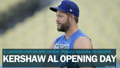 Clayton Kershaw tendrá nueva posición con los Dodgers