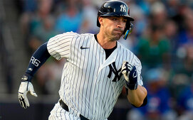 Randal Grichuk hizo el roster con los Yankees para la MLB 2026 (FOTO: MLB.com)