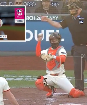 Llegó la primera revisión en MLB... y el umpire tuvo la razón