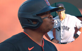 Aaron Judge y Rafael Devers, rivales por años con Yankees y Red Sox (FOTO: Especial)